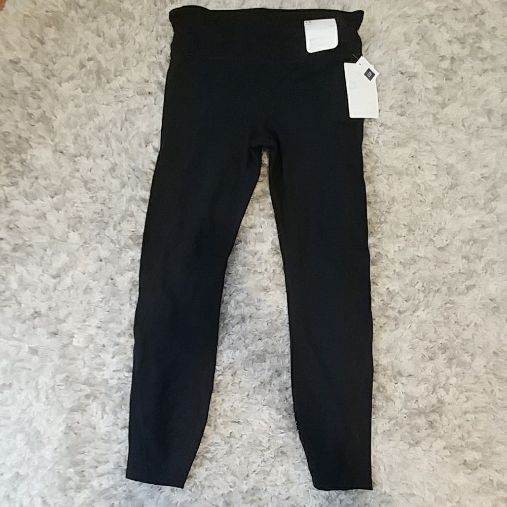 High waist black gap leggings